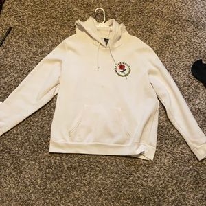 White hoodie